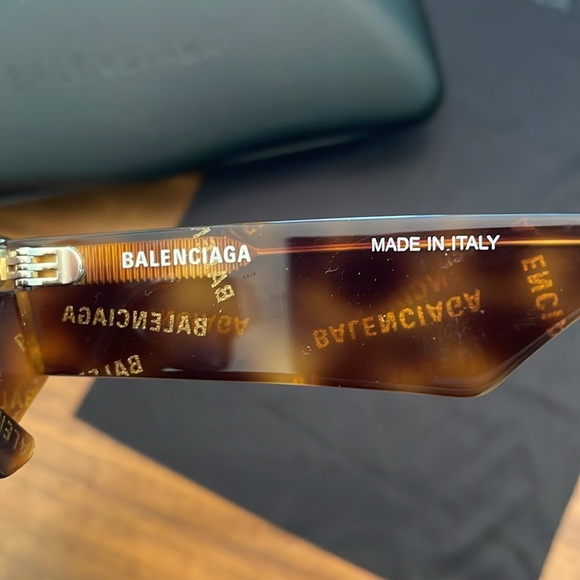 Balenciaga Brown Sunglasses